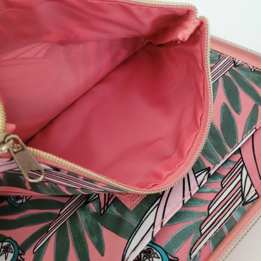 Furla tone zippered gold